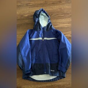 LL bean rain coat